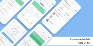 Insurance Mobile App UI Kit Graphic by betush · Creative Fabrica