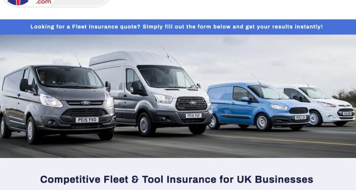 UK Fleet Insurance.com launches instant quote comparison for small fleets